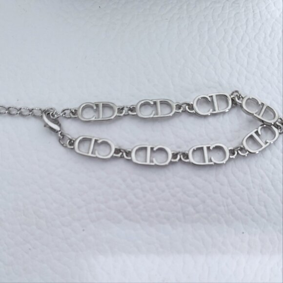 Christian Dior Vintage Petit CD Link Bracelet EUC - Picture 3 of 5